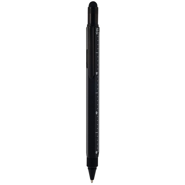 Monteverde One-Touch Stylus Tool Ballpoint Pen, Black (MV35210)