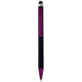 Monteverde S-105 Click Action One-Touch Ballpoint Pen With Top Stylus, Magenta, 2/Pack (MV36032)