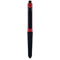 Monteverde S-106 Clip Action One-Touch Ballpoint Pen With Front Stylus, Red, 2/Pack (MV36039)