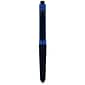 Monteverde S-106 Clip Action One-Touch Ballpoint Pen With Front Stylus, Blue, 12/Pack (MV36171)
