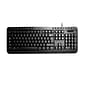 Adesso Multimedia Desktop Wired Keyboard, Black (AKB-132UB)