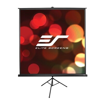 Elite Screens® Tripod Series 60 Portable Projection Screen; 16:9, Black Casing