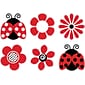 Baker Creek 5 1/2 x 5 1/2 Decorative Accents, Ladybugs & Posies, 36/pk