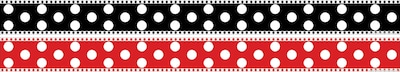 Barker Creek Double Sided Trim, Dots, 12/Pk