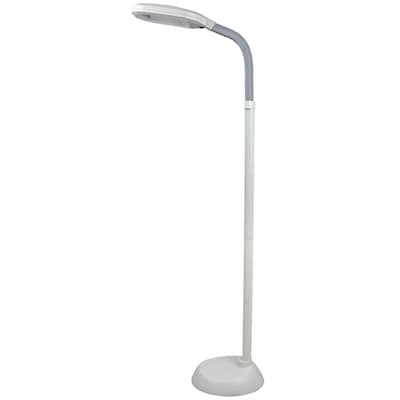 Lavish Home Sunlight Floor Lamp, Off-White