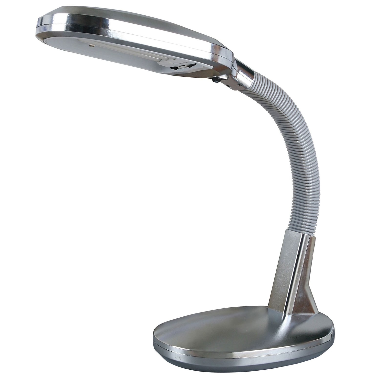 Trademark Home™ 27 W Deluxe Sunlight Desk Lamp, Chrome