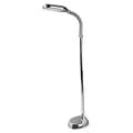 Lavish Home Sunlight Floor Lamp, Silver