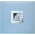 MBI Expressions Postbound Album With Window, 8 x 8, Baby Blue