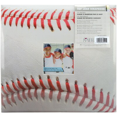 MBI Sport & Hobby Postbound Album, 12 x 12, Baseball