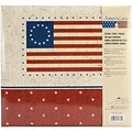 MBI American Flag Postbound Album, 12 x 12, Red/Blue/White