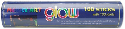 Darice® Glow Sticks Party Tube, Assorted, 100/Pack