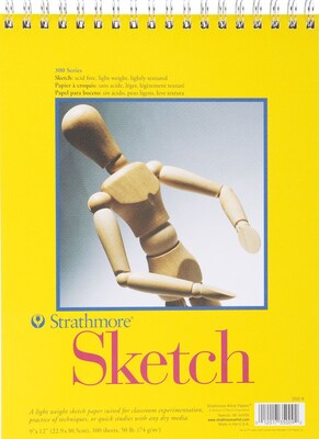 Strathmore® 9x12 Spiral Sketch Book