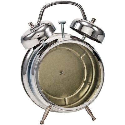 Advantus™ Tim Holtz® 7 1/4 x 5 1/2 Idea-Ology Assemblage Clock, Polished Silver