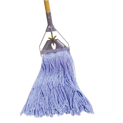 Unisan 16 oz. Cotton Standard Mop Head, Blue