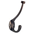 Liberty® Pilltop Hook, Venetian Bronze, 3/Pack