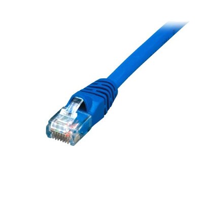 Comprehensive® 75 Standard RJ-45 Snagless Patch Cable; Blue