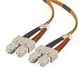 Belkin® 16.4 SC/SC Duplex Fiber Optic Patch Cable; Orange