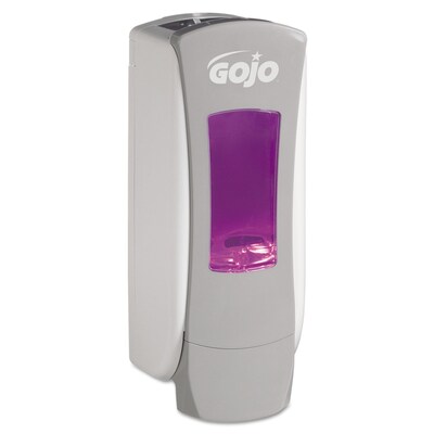 GOJO ADX12 Wall Mounted Hand Soap Dispenser, Gray/Silver (8884-06)