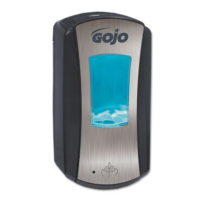 GOJO LTX 12 Automatic Wall Mounted Hand Soap Dispenser, Black (1919-04)