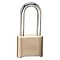 Master Lock® 175DLH Resettable Combination Padlock With 2 1/4 Shackle, Brass