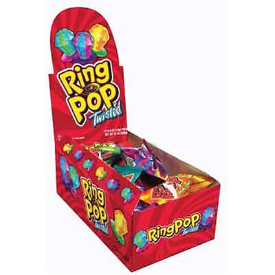 Twisted Ring Pop, .5 oz., 24 Ring Pops/Order