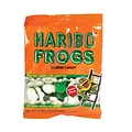 Haribo Gummi Frogs, 5 oz. Peg Bag/12 Packs/Order
