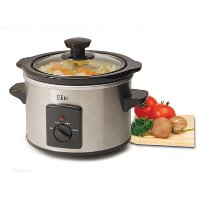 Maxi-Matic® Elite 1.5 Quart Mini Slow Cooker; Stainless