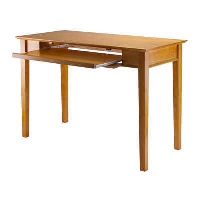 Winsome Studio 42"W Beech Wood Computer Desk, Honey (WINSOME TRADING)