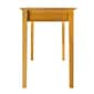 Winsome Studio 42"W Beech Wood Computer Desk, Honey (WINSOME TRADING)