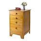 Winsome Studio Wood Filing Cabinet, Honey