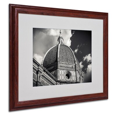 Trademark Fine Art The Big Dome 16 x 20 Wood Frame Art