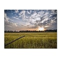 Trademark Fine Art End of Day 30 x 47 Canvas Art