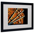 Trademark Fine Art Mad For Mahjong 16 x 20 Black Frame Art