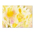 Trademark Fine Art Yellow Gardens 22 x 32 Canvas Art