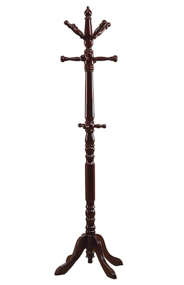 Monarch Traditional Cherry Solid Wood Coat Rack (I 2011)