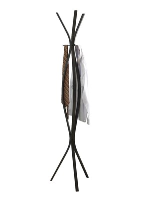 Monarch Metal Contemporary Coat Rack, Cappuccino