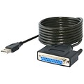 Sabrent® 6 USB 2.0 to DB-25 Female Parallel Printer Converter Cable