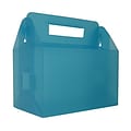 JAM Paper® Plastic Lunchbox, 4 3/4 x 7 3/4 x 4 3/4, Clear Grid, Sold Individually (5110 001)