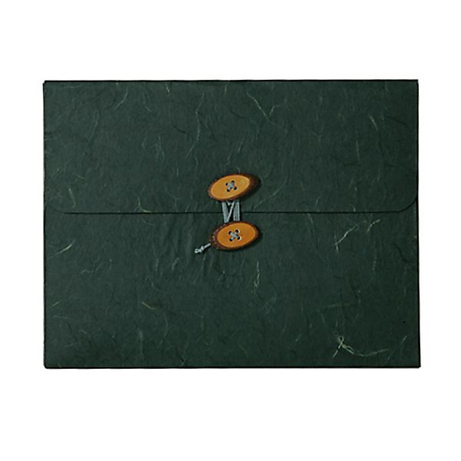 JAM Paper Portfolio Case with Drawstring Closure, Rainforest Forest Green (371678)