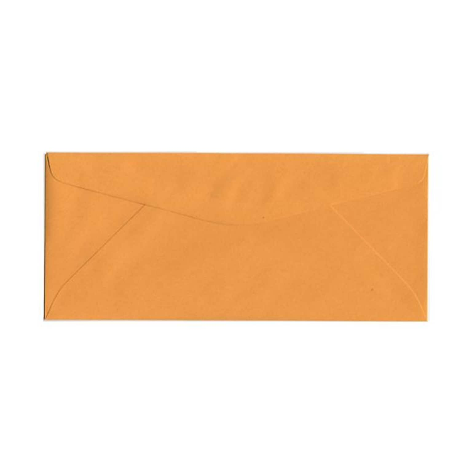 JAM Paper® #11 Business Commercial Envelopes, 4.5 x 10.375, Brown Kraft Manila, 25/Pack (1633180)