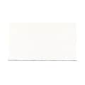 JAM Paper® Blank Note Cards, 3drug size, 2 x 3.5, White, 100/pack (11756574)
