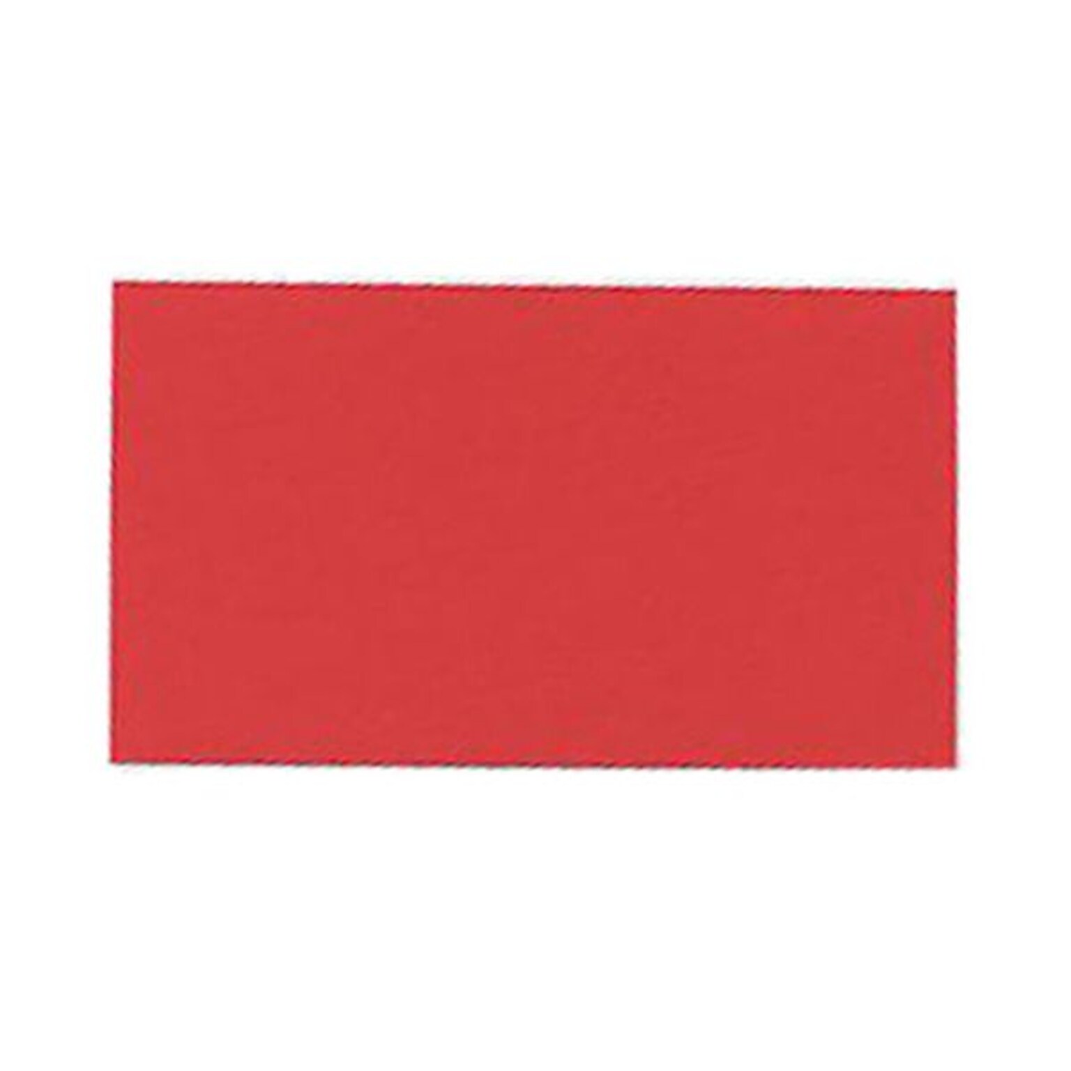 JAM Paper® Blank Note Cards, 3drug size, 2 x 3.5, Red, 500/box (11756575B)