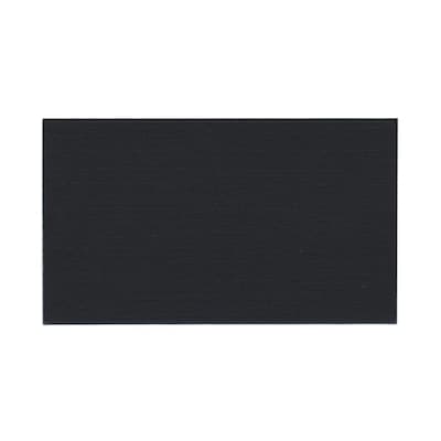 JAM Paper® Blank Note Cards, 3drug size, 2 x 3.5, Black, 500/box (217512681B)