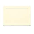 JAM Paper® Blank Note Cards, 4bar size, 3 1/2 x 4 7/8, Ivory, 100/pack (175960)