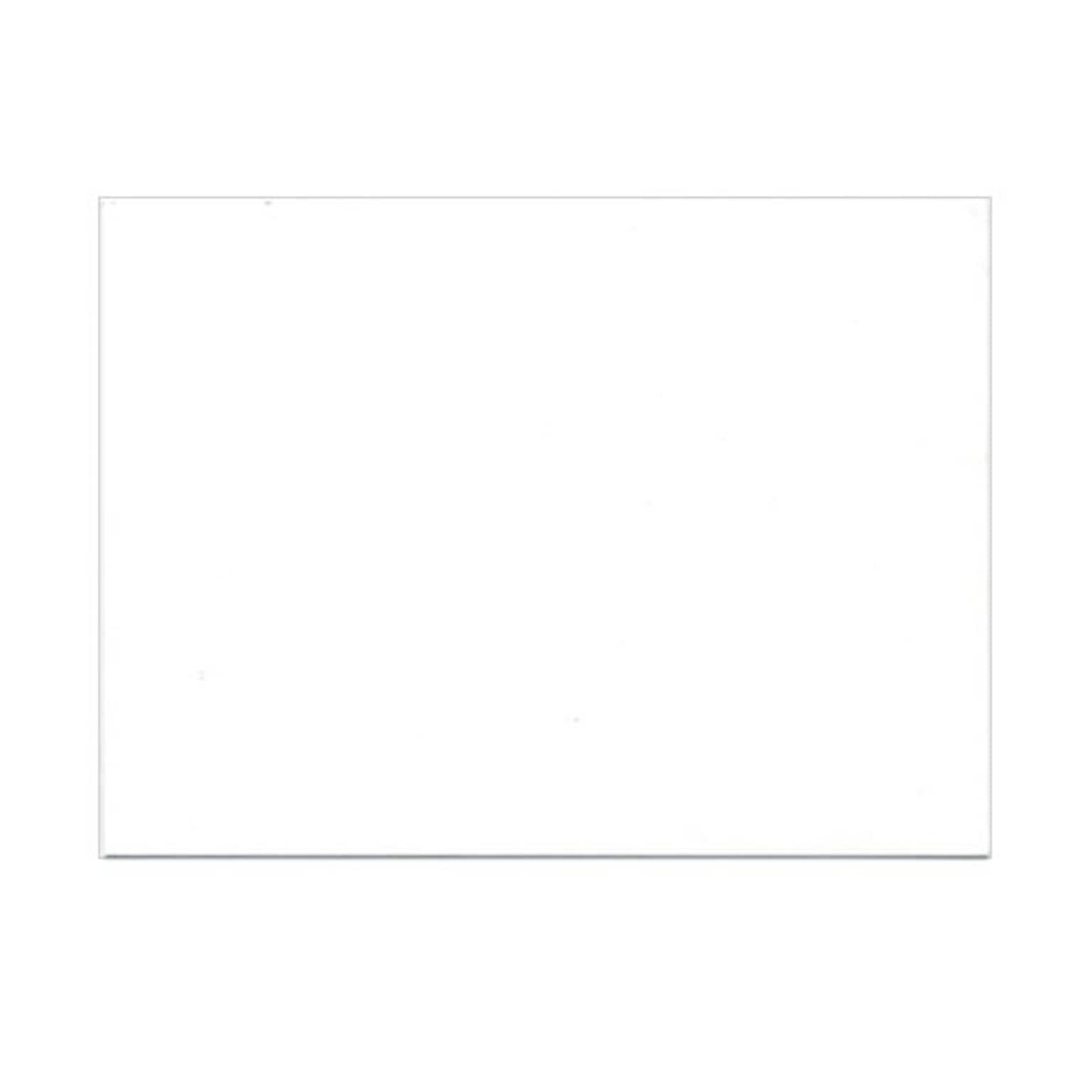 JAM Paper® Blank Note Cards, A6 size, 4 5/8 x 6 1/4, White, 100/pack (175992)