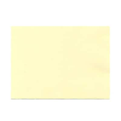 JAM Paper® Blank Note Cards, A7 size, 5 1/8 x 7, Ivory, 100/pack (1751005)