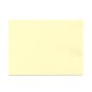 JAM Paper® Blank Note Cards, A7 size, 5 1/8 x 7, Ivory, 100/pack (1751005)