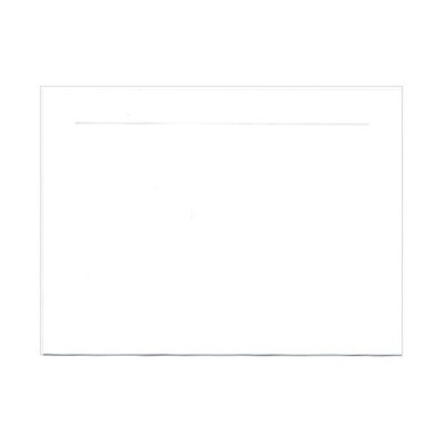 JAM Paper® Blank Note Cards with Panel Border, A7 size, 5 1/8 x 7, White, 500/box (01751009B)