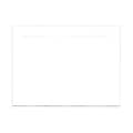 JAM Paper® Blank Note Cards with Panel Border, A7 size, 5 1/8 x 7, White, 100/pack (1751009)