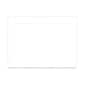 JAM Paper® Blank Note Cards with Panel Border, A7 size, 5 1/8 x 7, White, 500/box (01751009B)